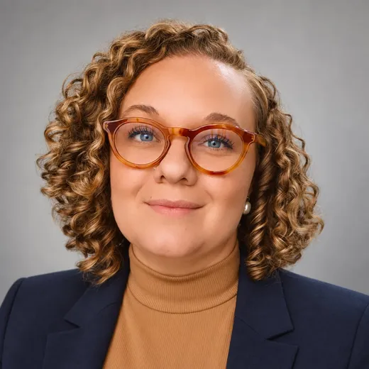 Luciene Bella, fonoaudióloga, sorrindo